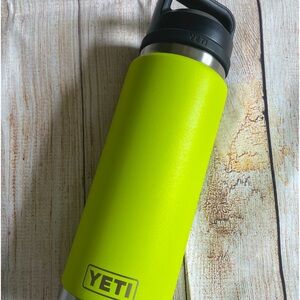 YETI Rambler water Bottle Chartreuse color
